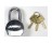 G-FORCE 60511 HEAVY DUTY STEEL PADLOCK SHORT SHACKLE KEYED ALIKE 32376 KEYWAY