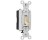 PASS & SEYMOUR  CS120ICC 20A 120/277V CC 1-POLE TOGGLE SWITCH IVORY
