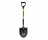 SEYMOUR 49831 ECO-TOUGH DIY ROUND POINT SHOVEL WOOD HANDLE POLY D-GRIP