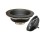 PLUMB PAK K5414BLK SINK STRAINER WITH FIXED POST BASKET BLACK