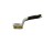 G-FORCE 44414 3" X 10" NARROW BRASS WIRE BRUSH SOFT GRIP TPR HANDLE