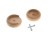 CINDOCO WOOD XF40-138 WOOD POLE SOCKETS FOR POLES 1-3/8" OR LESS SET OF 2 & 2