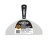 HYDE 02880 10" BLACK & SILVER FLEXIBLE TAPE KNIFE HIGH CARBON STEEL BLADE