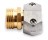 GILMOUR PRO 801324-1001 5/8" AND 3/4" BRASS MALE CLAMP COUPLING