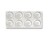 OOK 50660 1/2" CLEAR ROUND BUMPERS SELF ADHESIVE (8PK)
