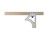 JOHNSON 415 12" STRUCTO-CAST STAINLESS STEEL COMBINATION SQUARE