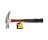 G-FORCE 21060 16 OZ RIP HAMMER RED FIBERGLASS HANDLE WITH RUBBER GRIP