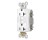 PASS & SEYMOUR  2097WCCD12 20A GFCI SELF TEST WHITE