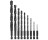 BOSCH BL9IM 9PC IMPACT TOUGH BLACK OXIDE DRILL BIT SET