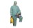 HONEYWELL 25596/2XL 2X GREEN COVERALL W/HOOD LVL 5-6 PROTECTION FLAME RETARDAN