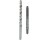IRWIN 80222 TAP & DRILL BIT SET 12-24 NC TAP WITH #16 DRILL BIT CARDED