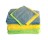 SHAXON SHX-MFW30B 16" X 16" JUMBO MICROFIBER CLEANING CLOTHS 30PC 3-COLORS