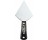 HYDE 02700 3-1/2" BLACK & SILVER DRYWALL POINTING KNIFE HI CARBON STEEL BLADE