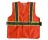 G-FORCE 52514 ORANGE SAFETY VEST 100% POLYESTER MESH