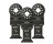 IMPERIAL IBSL200-3 STARLOCK 1-3/8" CUTTING WIDTH FAST WOOD BLADE 3 PACK