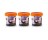 PLUMBRX CW24702 POWDER DRAIN OPENING CUPS WITH SNAKE- 3PK