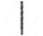 BOSCH BL2151 3/8" X 5" FRACTIONAL JOBBER LENGTH BLACK OXIDE DRILL BIT (1) CARD