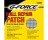 G-FORCE 04401 4" WALL REPAIR PATCH SELF ADHESIVE