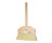 DQB 11638 7" WHITE TAMPICO ACID BRUSH WITH 10" DETACHABLE HANDLE 3" TRIM