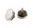 SHEPHERD 9449 7/8" THREADED STEM GLIDES METAL BASE RUBBER CUSHION (4CD)