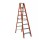 LOUISVILLE LADDER FS1508 8' TYPE IA FIBERGLASS STEP LADDER 300LB CAPACITY