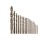 BOSCH CO21 21PC HSS COBALT SPLIT POINT INDUSTRIAL METAL DRILL BIT SET