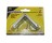 G-FORCE 40036 2" DOUBLE WIDE CORNER BRACE ZINC PLATED CARDED (2/CARD)