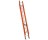 LOUISVILLE LADDER FE3220 20' TYPE IA FIBERGLASS EXTENSION LADDER 300LB RATING