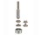 GENERAL TOOLS 1265 41106 SNAP FASTENER KIT (2PC SETTING TOOL)
