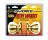 G-FORCE 80001 ENTRY TULIP KNOB LOCKSET POLISHED BRASS KW1 KEYED ALIKE