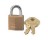 MASTER LOCK 120D 3/4" SOLID BRASS PADLOCK