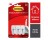 3M 17067ES COMMAND WHITE SMALL UTENSIL WIRE HOOKS 1/2LB CAP 3 HOOKS / 4 STRIPS