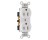 PASS & SEYMOUR  CRB5262WCC12 15A 125V CC12 CONSTRUCT DUPLEX RECEPTACLE WHITE