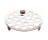 PLUMB PAK PP820-60 STRAINER BASKET REPLACEMENT - 3 PRONG STYLE SNAP IN 1-7/8"