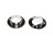 G-FORCE 41007 1-5/16" METAL POLE SOCKET CHROME FINISH (PAIR) SCREWS INCLUDED