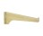 KV 00565 8" BRACKET BRASS 180BR