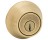 KWIKSET 660-5 CP K6 ANTIQUE BRASS SINGLE CYLINDER DEADBOLT 96600-420 V1