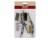 HYDE 46843 MAXX GRIP PRO 3 PC MINI BRUSH SET - BRASS - NYLON - STAINLESS STEEL