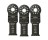 IMPERIAL IBSL330-3 STARLOCK 1-1/10" CUTTING WIDTH METAL/WOOD BLADE 3 PACK