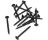 PRIME SOURCE 158CDWS5 1-5/8" BLACK COARSE THREAD DRYWALL SCREWS 5 LB 10322