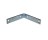 G-FORCE 40125 4" CORNER BRACES ZINC PLATED BULK NO SCREWS