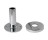 PLUMB PAK K857-30 PEX STUB-OUT SUPPORT AND COVER CHROME