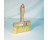 DQB 11950 6" WHITE TAMPICO PASTE BRUSH 2 ROW 3" TRIM HARDWOOD 6-3/4" HANDLE