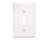 PASS & SEYMOUR  TPJ1WCC70 1-GANG JUMBO NYLON PLATE TOGGLE SWITCH WHITE