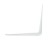 G-FORCE 41158 10" X 12" WHITE SHELF BRACKET