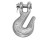 CAMPBELL T9501624 3/8" CLEVIS GRAB HOOK GRADE 43 ZINC PLATED TAGGED