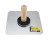 G-FORCE 70913 10" X 10" ALUMINUM HAWK WOOD HANDLE