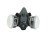 HONEYWELL RAP-74037 5400 PAINT & PESTICIDE FULL FACEPIECE MED/LARGE W/OV/R95