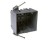 RACO 7835RAC PVC 2" SWITCH GANG BOX WITH NAILS  NON-METALLIC