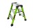LITTLE GIANT 910-00001 SURE STEP 1AA 3-STEP DOUBLE-SIDED FIBERGLASS STEP STOOL